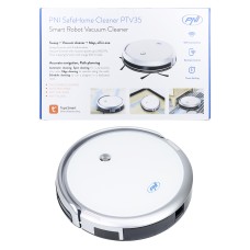 Robot aspirator inteligent PNI SafeHome Cleaner PTV35 WiFi, 30W