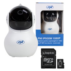 Camera supraveghere video PNI IP930W 1080P 2 MP cu IP P2P PTZ wireless 